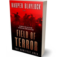 Tablet view of Alizarin Crimson #6911 - Premade Action & Adventure Book Cover