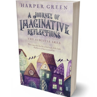 3D view of Premade Fantasy Book Cover - Swirl