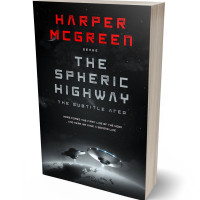 Tablet view of Woodsmoke #7008 - Premade Science Fiction Book Cover