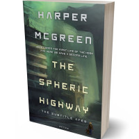 3D view of Premade Apocalyptica Book Cover - Cape Cod