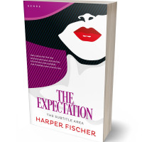 3D view of Premade Teen & Young Adult Book Cover - Black Bean