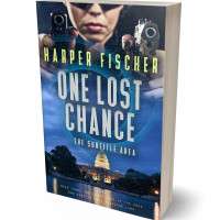 3D view of Premade Mystery & Thriller & Suspense Book Cover - Pickled Bluewood