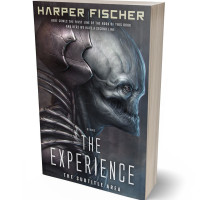 3D view of Premade Science Fiction Book Cover - Tuna