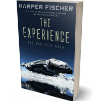 3D view of Premade Science Fiction Book Cover - Tiara