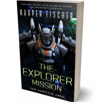 Tablet view of Bunker #7088 - Premade Science Fiction Book Cover