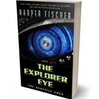 Tablet view of Ebony #7089 - Premade Apocalyptica Book Cover