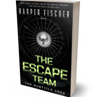 Tablet view of Pine Glade #7094 - Premade Abstract Book Cover