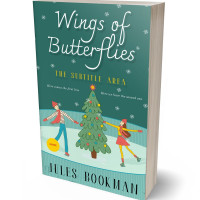 3D view of Premade Romance Book Cover - Faded Jade