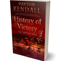 3D view of Premade Fantasy Book Cover - Bulgarian Rose