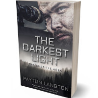 3D view of Premade Mystery & Thriller & Suspense Book Cover - Ship Gray