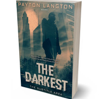 3D view of Premade Mystery & Thriller & Suspense Book Cover - Limed Spruce