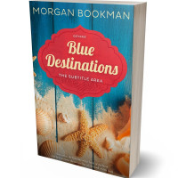 3D view of Premade Travel Book Cover - Atoll