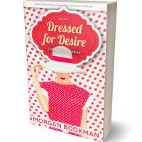 3D view of Premade Romance Book Cover - Pot Pourri