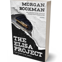 3D view of Premade Mystery & Thriller & Suspense Book Cover - Shark