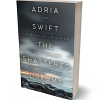 3D view of Premade Teen & Young Adult Book Cover - Outer Space