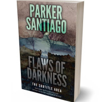 3D view of Premade Mystery & Thriller & Suspense Book Cover - Mine Shaft