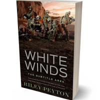 3D view of Premade Mystery & Thriller & Suspense Book Cover - Rodeo Dust