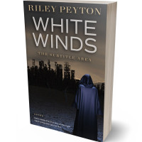 3D view of Premade Apocalyptica Book Cover - Shark