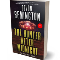 3D view of Premade Science Fiction Book Cover - Laser