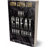 Tablet view of Thunder #7577 - Premade Abstract Book Cover