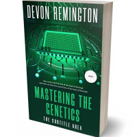 Tablet view of Bottle Green #7588 - Premade Abstract Book Cover