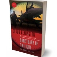 3D view of Premade Action & Adventure Book Cover - Crail