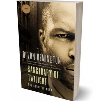 3D view of Premade Mystery & Thriller & Suspense Book Cover - Tan