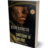 Tablet view of Night Rider #7608 - Premade Historical Book Cover