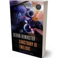 Tablet view of Quicksand #7610 - Premade Science Fiction Book Cover