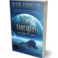 Tablet view of Astronaut #7611 - Premade Science Fiction Book Cover