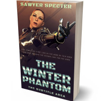 3D view of Premade Science Fiction Book Cover - Thunder