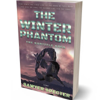 3D view of Premade Science Fiction Book Cover - Falcon