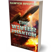 3D view of Premade Science Fiction Book Cover - Cedar