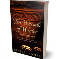 3D view of Premade Romance Book Cover - Graphite