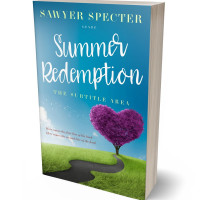 3D view of Premade Romance Book Cover - Boston Blue