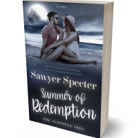 3D view of Premade Romance Book Cover - Bright Gray