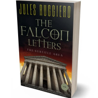 3D view of Premade Mystery & Thriller & Suspense Book Cover - Cocoa Brown