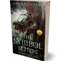 3D view of Premade Fantasy Book Cover - Zeus