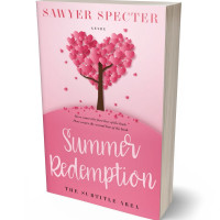 3D view of Premade Romance Book Cover - Deep Blush