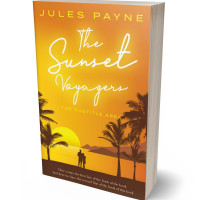 3D view of Premade Romance Book Cover - Fuel Yellow