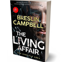 3D view of Premade Mystery & Thriller & Suspense Book Cover - Cameo