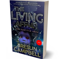 3D view of Premade Horror Book Cover - Mirage