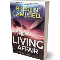 3D view of Premade Science Fiction Book Cover - Thunder