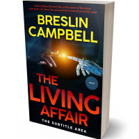 3D view of Premade Science Fiction Book Cover - Ochre