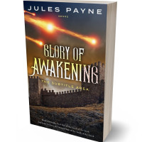 3D view of Premade Apocalyptica Book Cover - Dune