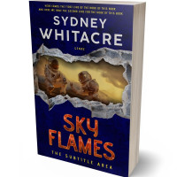 3D view of Premade Science Fiction Book Cover - Haiti