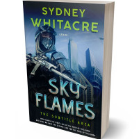 Tablet view of Ebony #8064 - Premade Apocalyptica Book Cover