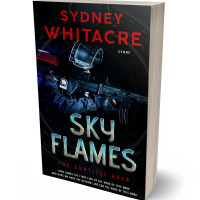 3D view of Premade Mystery & Thriller & Suspense Book Cover - Ebony