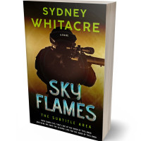 3D view of Premade Mystery & Thriller & Suspense Book Cover - Husk