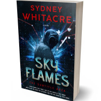 3D view of Premade Mystery & Thriller & Suspense Book Cover - Ebony